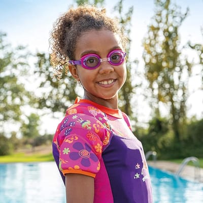 Zoggs Kinderen/Kinderen Kleine Ripper Zwembril (Roze/paars)