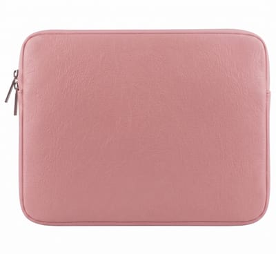 Luxe Laptophoes Licht Roze - PU Lederen Sleeve - 13 Inch - Bescherming Cover - Laptop Hoes - Premium Kwaliteit - Luxe en zachte binnen voering - OXILO