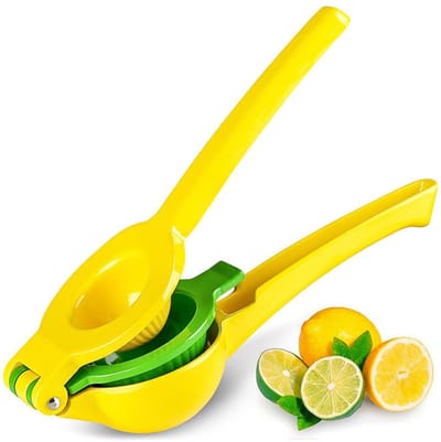 QTTVBTNA -2-in-1 Citrus Pers – Gemakkelijk Schoon te Maken – Voor Vers Sap Thuis of in de Keuken