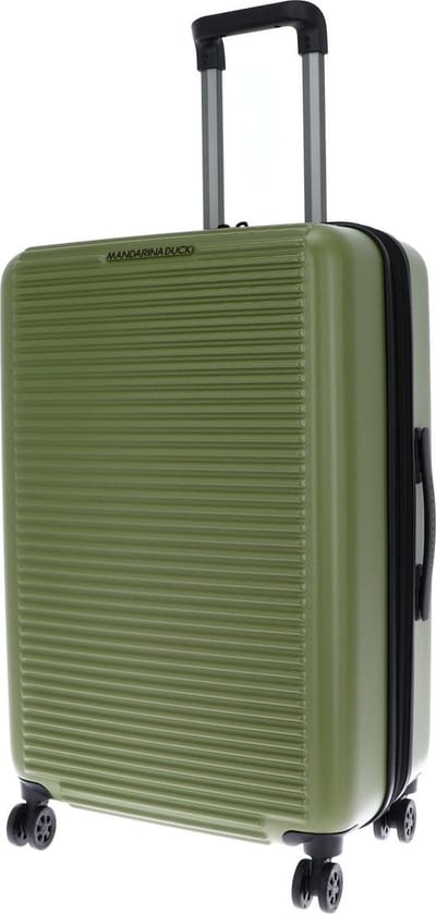 MANDARINA DUCK Tank Case Trolley Military Green Olijfgroen 69cm