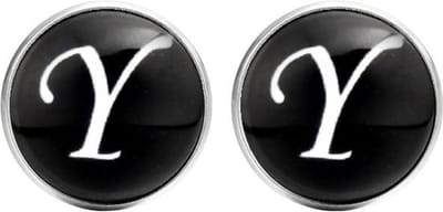 Fako Bijoux - Manchetknopen - Alfabet - Letter Y