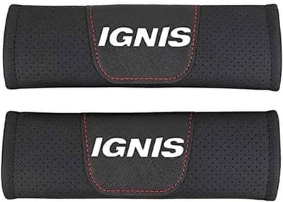Veiligheidsgordel Pads - Riem Covers - Comfortabel Rijden - Set van 2 - 2.55 cm - Zwart
