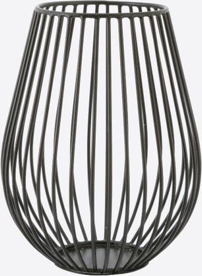 Point-Virgule Wire theelichthouder zwart ø 11.5cm H 15.5cm