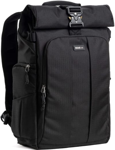 Think Tank - FocusPoint 22L - Asphalt Black - Rugzak voor Camera's - Oprolbare Backpack