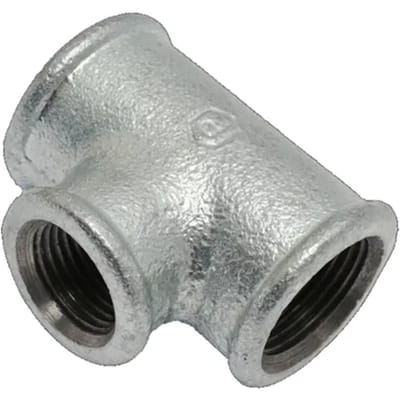 Sanivesk Galva T-stuk 1/2"fx1/2"fx1/2"f