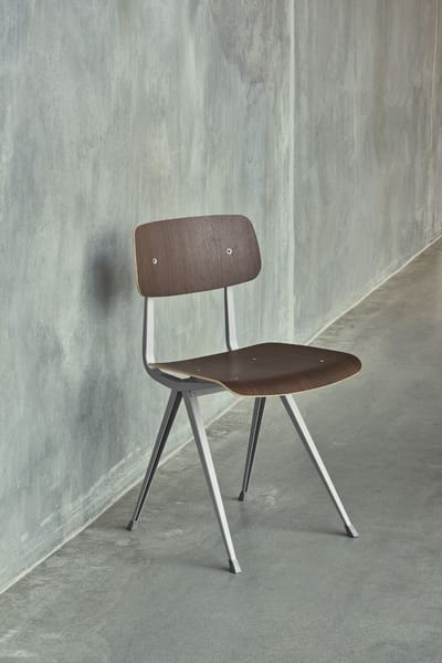 HAY - Result stoel - Glijders voor tapijt - beige - eiken gerookt - bruin
