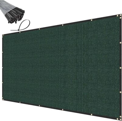 Privacy Scherm - Winddoek Hek - Tuin Afschermen - UV-Bestendig HDPE - 4x89 Voet - Groen