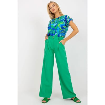 Wave Motion Pants - Green / S