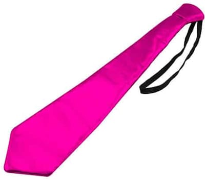 Folat - Stropdas metallic magenta