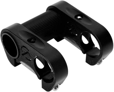 Dailygoods- Stuurpen Dubbel - Aluminium Legering - Geschikt voor 25,4 mm Stuur - Stabiel Ontwerp - Lichtgewicht 95 g - Vervangingsonderdeel - Fietsstuur