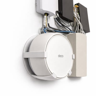 Wandhouder Geschikt voor TP-Link Deco BE25 – Mesh Wifi Router Muurbeugel – Wall Mount – Ruimtebesparende Router Houder