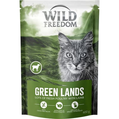 Wild Freedom Adult "Green Lands" met lam - graanvrij recept - Nieuw Receptuur: 400 g