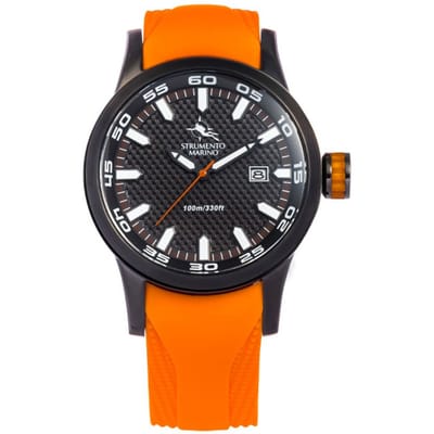 Strumento Marino SM127S-BK-NR-AR Horloge Heren 46MM 10ATM