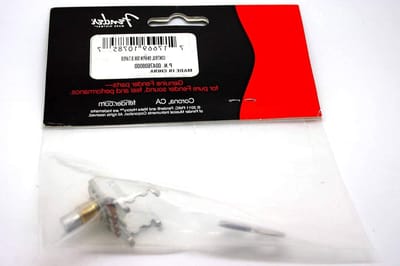 Potentiometer - Variabele weerstand - Audio aanpassen - Snap-in montage - 50K Ohm - Zilver