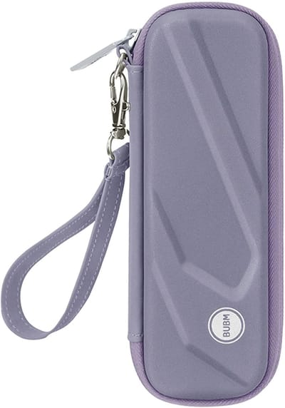 Etui voor Scanner - Opberghoes Pen - Elektronica Opbergen - Harde EVA Bescherming - 17.5x6.5x4cm - Grijs Paars