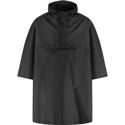 Rogelli Commuter Core Dames en Heren Fiets Regenponcho - Zwart