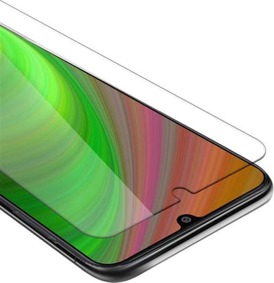 Cadorabo Screenprotector geschikt voor Samsung Galaxy M31 - Pantser film Beschermende film in KRISTALHELDER Geharde (Tempered) display beschermglas in 9H hardheid met 3D Touch