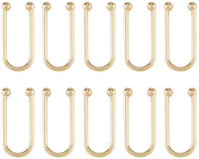 Dailygoody - Bikini Clips - Legering Gespen - Licht Goud - BH Connector - Accessoires voor Badmode - 10 Stuks