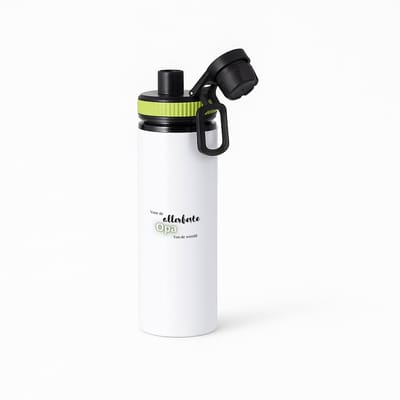 Hacebo® - voor de allerbeste opa van de wereld waterfles met draaidop groen - Opa - de beste opa - verjaardagscadeau - verjaardag - cadeau - cadeautje voor opa - opa artikelen - kado - geschenk - gift - water fles - 850ML