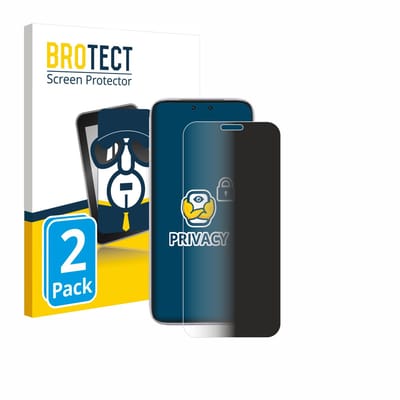 BROTECT - privacy screenprotector voor Honor Magic 8 RSR Porsche Design - Folie Beschermfolie Blauwlichtfilter 2 Stuks