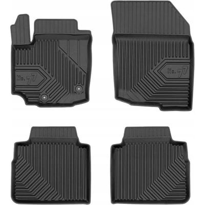 Frogum No.77 - Automatten - SUZUKI SX4 S-Cross All Grip Hybrid (vanaf 2020) - 4-delige set - TPE Rubber - Zwart