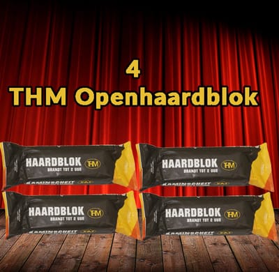 Openhaardblok 4 stuks - THM