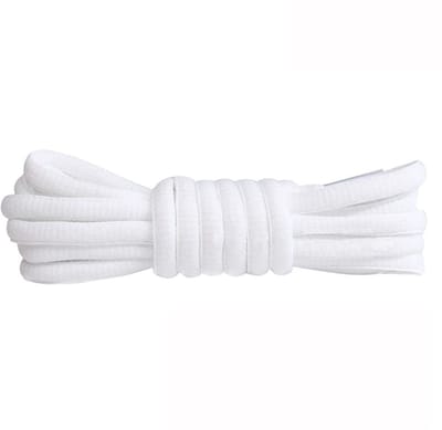 Wambere Premium Halfronde Veters - 2 Paar Vervangingsveters voor Sneakers en Wandelschoenen - 6 mm Breed