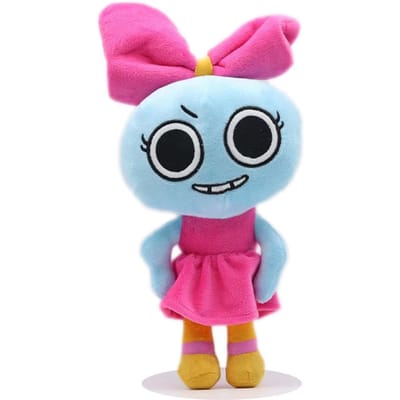 Dandy's Wereld Pluche Schattige Dandy Wereld Scrap Gevuld Horror Activiteit Goob Kiezel Pluche Knuffel Zacht Kussenpop Vrienden Cadeaus Pop Cadeau gray