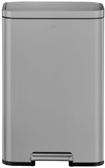 EKO - Madison Pedaalemmer 50 liter - Stainless Steel Plastic - grijs - Prullenbak