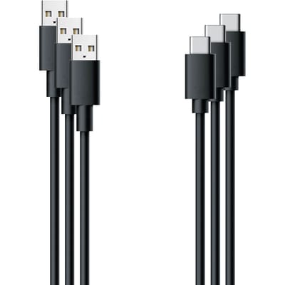 USB-C naar USB kabel Fast Charging - 1 meter - (3-pack)