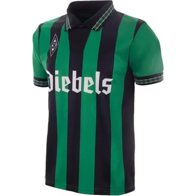 COPA – VFL Borussia Mönchengladbach 1995–96 Uit Retro Voetbalshirt – Heren – Groen – XS