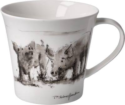 Goebel - Peter Schnellhardt | Koffie / Thee Mok Stroke of Luck | Beker - porselein - 350ml