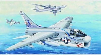 Trumpeter Modelbouwpakket Militaire voertuigen - 02231 USS A-7E Corsair II Plane Plastic - 1:32 - Modelbouw