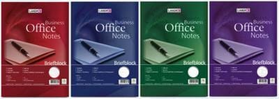 LANDRÉ-briefblok 'Business Office Notes', DIN A4, vierkant