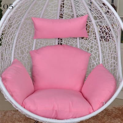 Hangende Schommel Ei Stoel Kussenhoes Terras Grote Ronde Papasan Stoel Kussenhoes Leeg (Geen Vulling) Kussenhoes voor Tuinligstoel as shown