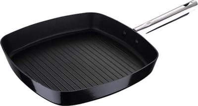 Barbecue Pixel Zwart Roestvrij staal Gehard aluminium (28 x 28 x 4,5 cm)