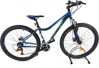 Sprint Hunter - Mountainbike - 27.5 inch - Fiets met 21 versnellingen Shimano - Blauw - Framemaat: 40 cm