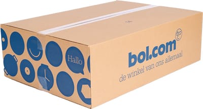 20x Bol.com vouwdozen 720 x 500 x 220 mm - C- golf (± 4,0 mm) Karton -