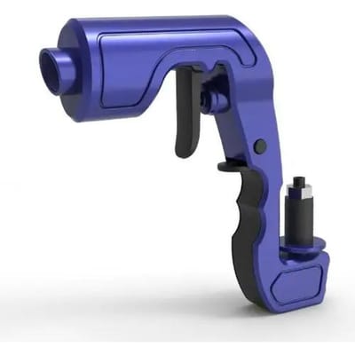 Champagne Pistool Wijnspuitpistool Bierfles Duurzaam Spuitpistool ABS Plastic Versie stopper Ejector Pop it Keuken Bar Gereedschap blue