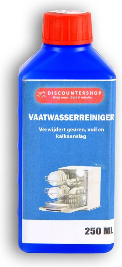 Krachtige Vaatwasmachinereiniger - Effectieve Reiniging voor een Brandschone Vaat – 250ml