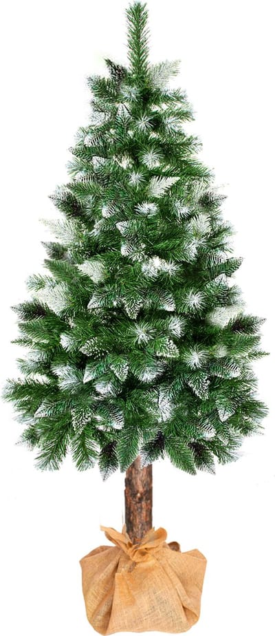 Springos Kunstkerstboom | Diamond Pine Op Stam | 160 cm | Zonder Verlichting