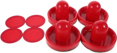 Airhockey Pucks - Tafelhockey Accessoires - Spelplezier Vergroten - Set van 8 Stuks - 10 x 10 x 6 cm