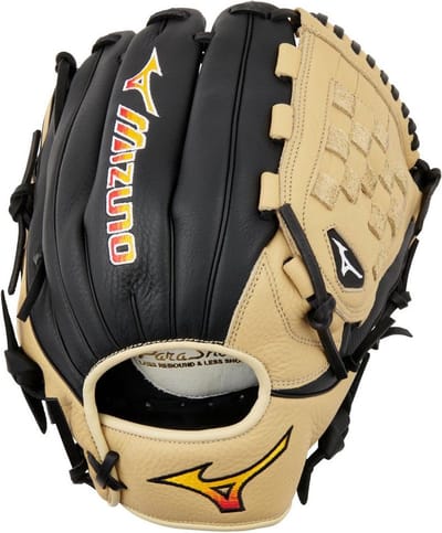 Mizuno - Honkbal - MLB - Honkbalhandschoen - Franchise - GFN1200 - Zwart/Beige - 12 inch