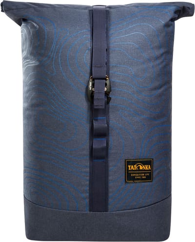 TATONKA Vrije tijd rugzak Rugzak met laptopvak City Rolltop 27L Navy Curve Donkerblauw
