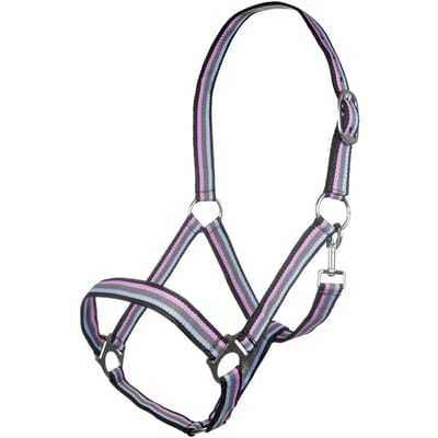 Nylon hoofdstel voor paard HKM Linz