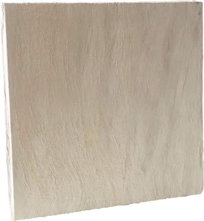 Gastenboek/notitieboek 30x30cm, witte boombast, blanco bladen