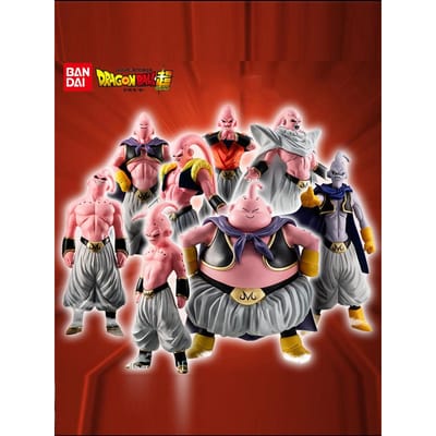 8 stuks/Set Dragon Ball Z Anime Figuur Majin Buu Dikke Buu PVC Actiefiguren Verzameling Model Speelgoed Voor Kinderen Volwassen Cadeaus white