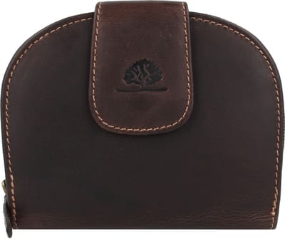 Greenburry Tornado Portemonnee RFID-bescherming Leer 14 cm - Dames - Horizontaal - teak brown