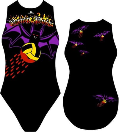 Turbo Vamp Polo Zwemkleding Zwart 2XL Vrouw
