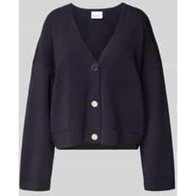 Comma  Cardigan Marine Maat: 40 | Korte Jassen Outlet | Dames | Blauw